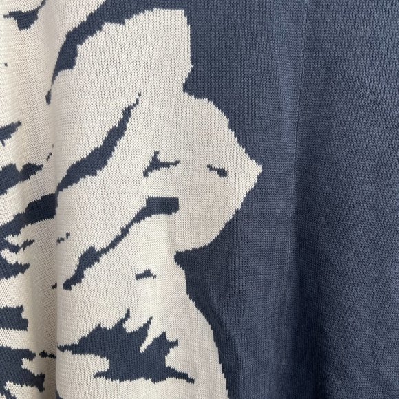 NWT WynneCollection Floral Kimono Poncho Topper Cardigan Sweater 1X NEW - Picture 6 of 9